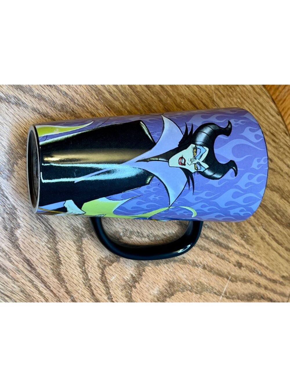 Disney Parks Maleficent Tall Latte Coffee Tea Mug Cup Sleeping Beauty Sketch - Picture 8 of 11